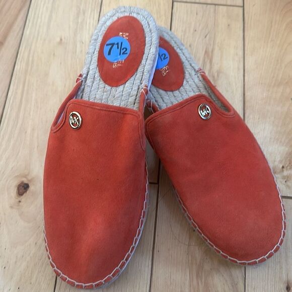 Michael Kors Vibrant Red Slip-On Sandals - Picture 8 of 8